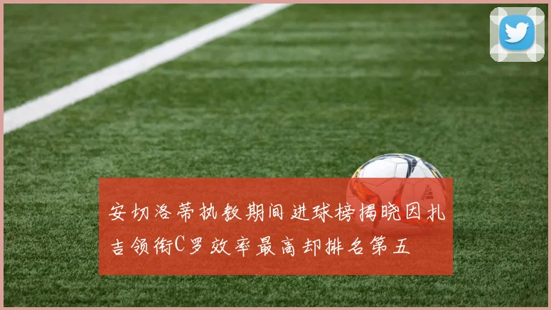 安切洛蒂执教期间进球榜揭晓因扎吉领衔C罗效率最高却排名第五